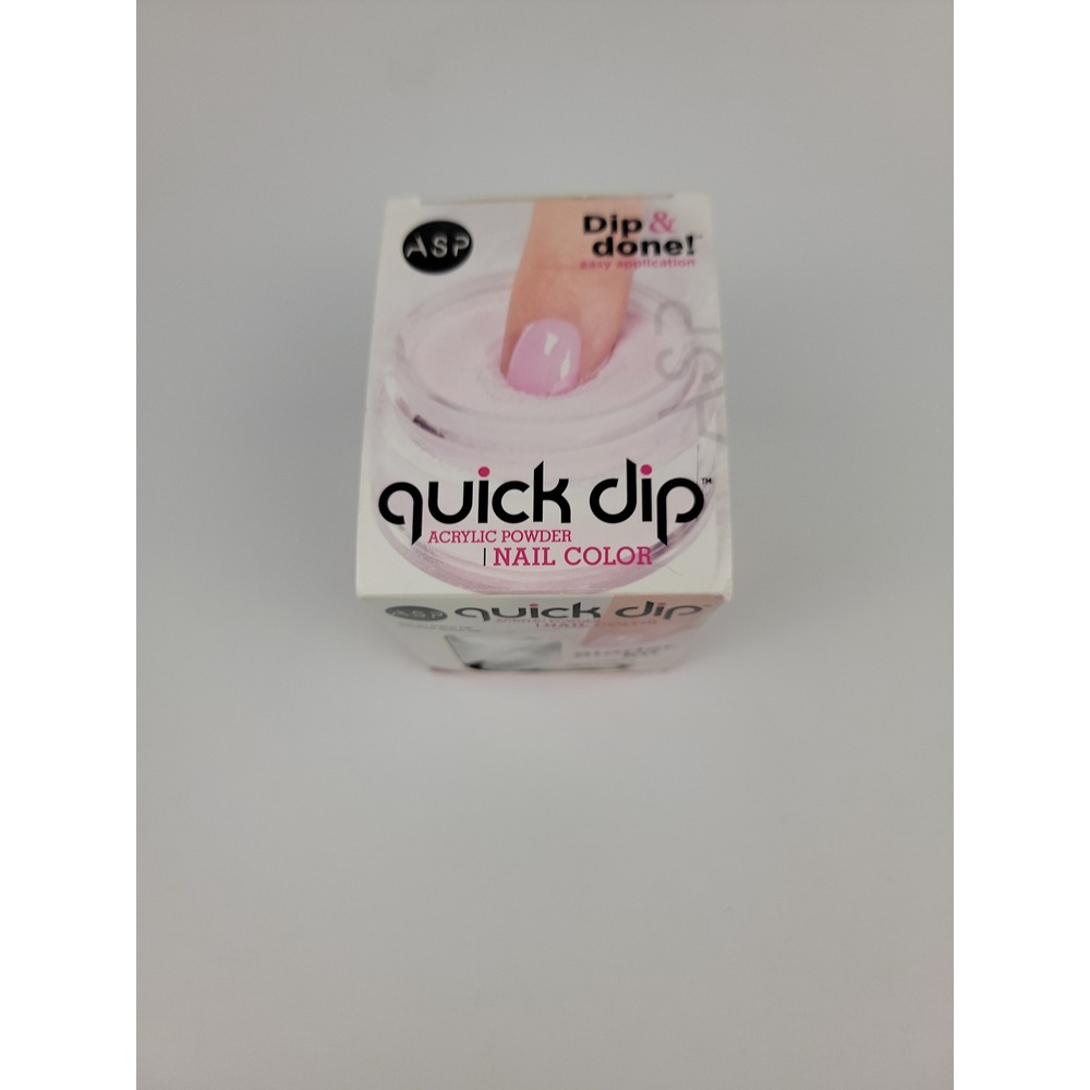 ASP Quick Dip Acrylic Powder Nail Color Starter Kit Rose Petal Pink Cream Soda - Picture 2 of 8